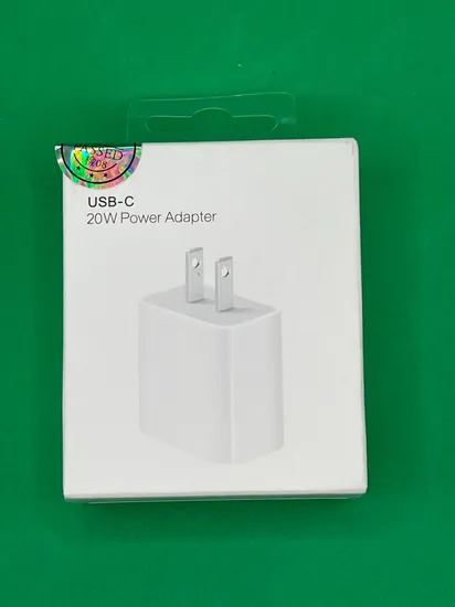 Оригинальная красочная зарядная головка, 20 Вт, поддержка сверхмощности, QC 0,3/2,0, USB-кабель Fcp, адаптер для быстрого настенного зарядного устройства Pd, зарядная вилка для iPhone